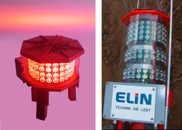 ELIN LED-Gefahrenfeuer 5NQ36